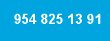 954 825 13 91 954 825 13 91